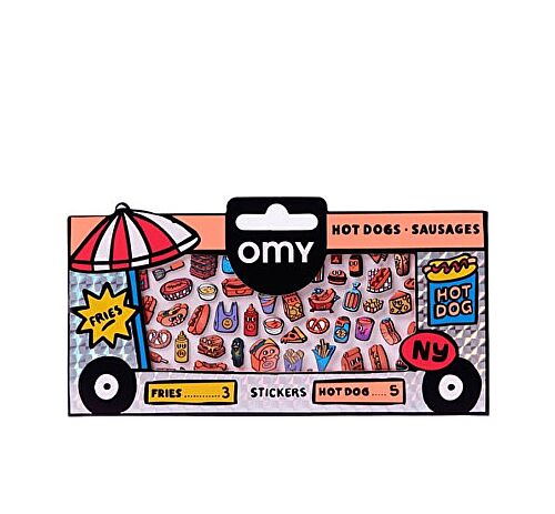 Omy Sticker Butik - Hot Dog Dükkanı Dekorasyonu 05 - 1
