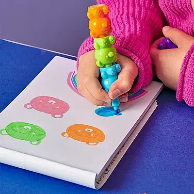 Ooly Bear Besties Kutulu 5'li Highlighter Kalem 130-142 - 5