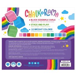 Ooly Chalk-O-Rama 12’li Dış Mekan Tebeşiri 124-007 - 3