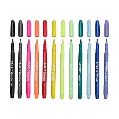 Ooly Fabric Doodlers 12’li Kumaş Boya Kalemi 130-102 - 3