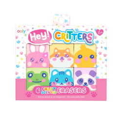 Ooly Hey Critters 6'lı Silgi Seti 112-114 - 1