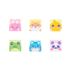 Ooly Hey Critters 6'lı Silgi Seti 112-114 - 2