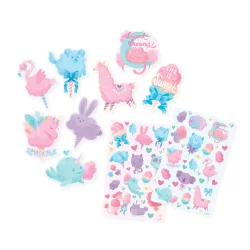 Ooly Kokulu Sticker Seti - Fluffy Cotton Candy 120-041 - 2