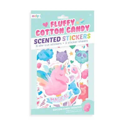Ooly Kokulu Sticker Seti - Fluffy Cotton Candy 120-041 - 1