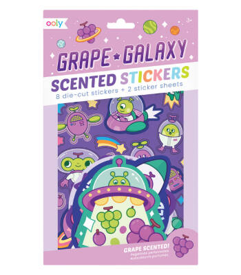 Ooly Kokulu Sticker Seti - Galaxy Grape 120-055 - 1