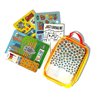 Ooly Let'S Go! Taşınabilir Aktivite Boyama Seti - Kitty In The City 161-163 - 3