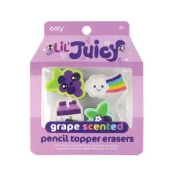 Ooly Lil’ Juicy 4’Lü Silgi - Üzüm Kokulu 112-112 