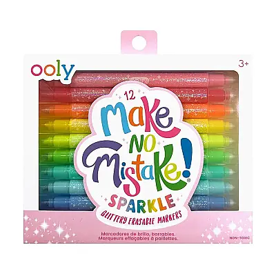 Ooly Make No Mistake Glitter Silinebilir 12’li Keçeli Kalem 130-125 - 1