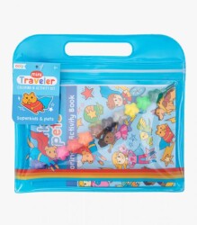 Ooly Mini Traveler Boyama & Aktivite Çantası - Superkids & Pets 138-013 - 1