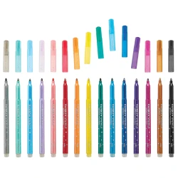 Ooly Rainbow Sparkle Simi 15’Li Keçeli Kalem 130-113 - 5
