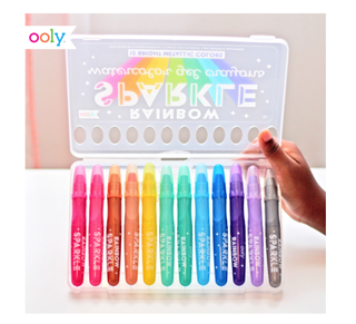 Ooly Rainbow Sparkle Sulu Boya Efektli 12’li Jel Boya 133-57 - 4