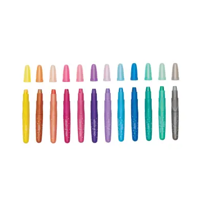 Ooly Rainbow Sparkle Sulu Boya Efektli 12’Li Metalik Jel Boya 133-119 - 4