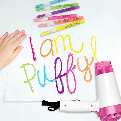 Ooly Magic Puffy Pens Sihirli Kabartma 6'lı Jel Boya Kalemi - 6
