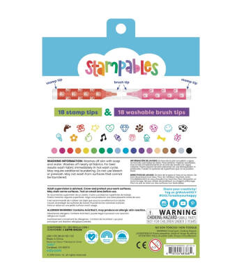 Ooly Stampables Çift Uçlu 18’Li Keçeli Kalem 130-122 - 10