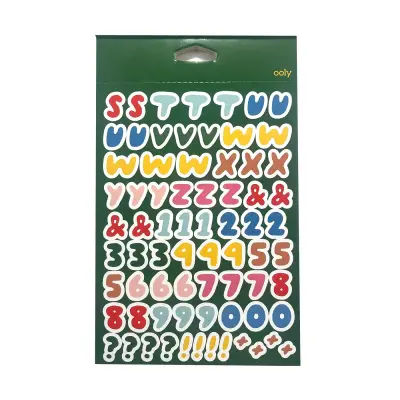Ooly Stickiville Çıkartma Kitabı - A Whole Lotta Stickers! Alpha Fun 120-216 - 6
