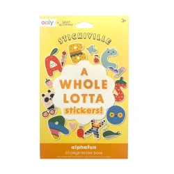 Ooly Stickiville Çıkartma Kitabı - A Whole Lotta Stickers! Alpha Fun 120-216 - 1