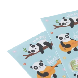 Ooly Stickville Çıkartmalar - Playful Pandas 120-088 - 2