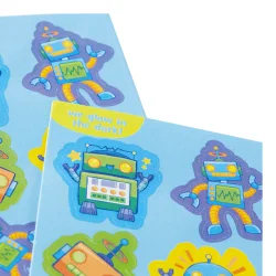 Ooly Stickville Çıkartmalar - Robots 120-092 - 2