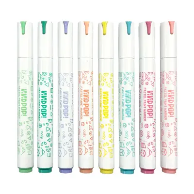 Ooly Vivid Pop Su Bazlı 8’Li Keçeli Kalem - Pastel 130-118 - 3