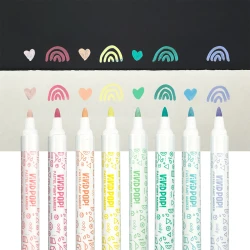Ooly Vivid Pop Su Bazlı 8’Li Keçeli Kalem - Pastel 130-118 - 4