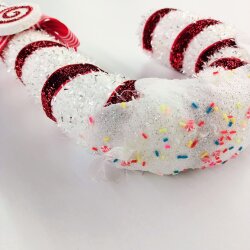 Orc Yılbaşı Dekoratif Baston Süs 50 cm 250156 Yıl.2506 - 3