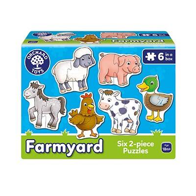 Orchard Farmyard 18 Ay+ Puzzle 202 - 1