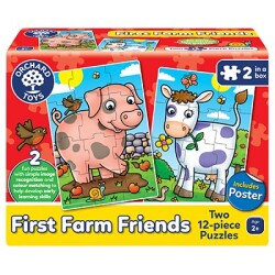 Orchard First Farm Friends 2 Yaş+ Puzzle 292 - 1