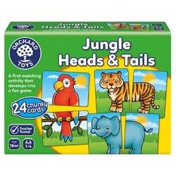 Orchard Jungle Heads & Tails 18 Ay+ Eğitici Kutu Oyunu 058 - 1