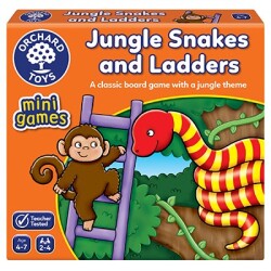 Orchard Jungle Snakes & Ladders 4 - 8 Yaş Eğitici Kutu Oyunu 352 - 1