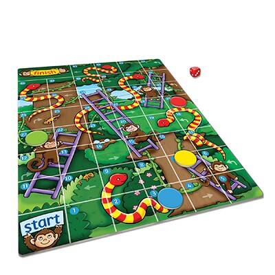 Orchard Jungle Snakes & Ladders 4 - 8 Yaş Eğitici Kutu Oyunu 352 - 2