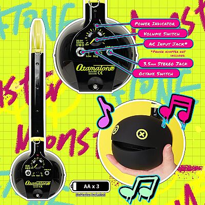 Otamatone English Deluxe Monster - Orijinal Japon Tasarımı Elektronik Müzik Oyuncağı - 3