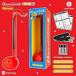 Otamatone English Deluxe Red - Orijinal Japon Tasarımı Elektronik Müzik Oyuncağı - 4