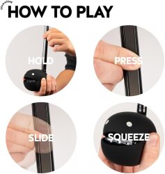 Otamatone Regular Black – Orijinal Japon Tasarımı Elektronik Müzik Oyuncağı - 3