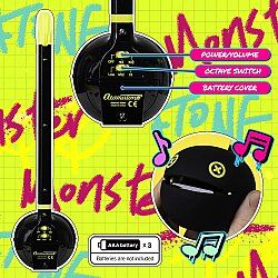 Otamatone Regular Monster - Orijinal Japon Tasarımı Elektronik Müzik Oyuncağı - 3