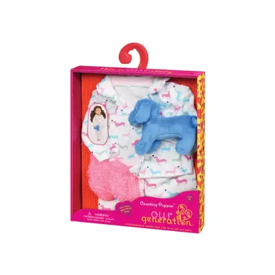 Our Generation Clothing - Teckel Dog & Pajamas Bd30214Z - 2