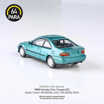 Para64 1995 Honda Civic Coupe EJ1 Green PA-55762 - 2