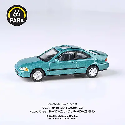 Para64 1995 Honda Civic Coupe EJ1 Green PA-55762 - 4