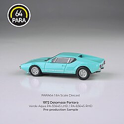 Para64 De Tomaso Pantera 1972 Verde Aqua lights down PA-55645 - 4