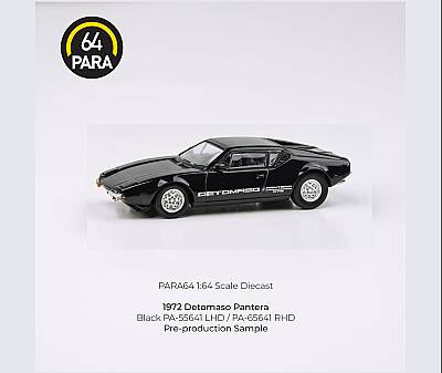 Para64 DeTomaso Pantera Black Lhd PA-55641 - 1