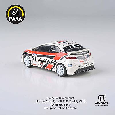 Para64 Honda 2007 Civic Type R FN2 Buddy Club Livery Rhd PA-65399 - 3