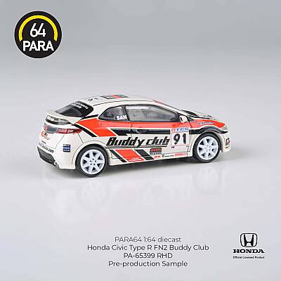 Para64 Honda 2007 Civic Type R FN2 Buddy Club Livery Rhd PA-65399 - 2