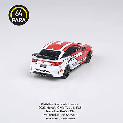 Para64 Honda 2023 Civic Type R FL5 Red Pacecar PA-55586 - 3