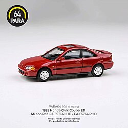 Para64 Honda Civic Coupe Ej1 1995 Milano Red PA-55764 - Para64