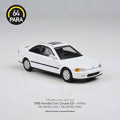 Para64 Honda Civic Coupe EJ1 White PA-55765 - 3