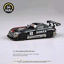 Para64 Mercedes AMG GT3 Evo 2021 Gulf 12hr Ram Racing Sonax Livery PA-55360 - 3