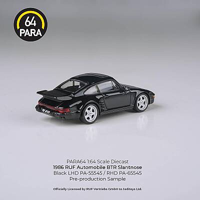 Para64 Porsche RUF 1986 BTR Black Lhd PA-55545 - 2
