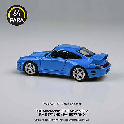 Para64 Porsche RUF 1995 CTR2 Mexico Blue PA-55377 - 3