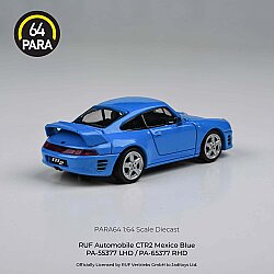 Para64 Porsche RUF 1995 CTR2 Mexico Blue PA-55377 - 4