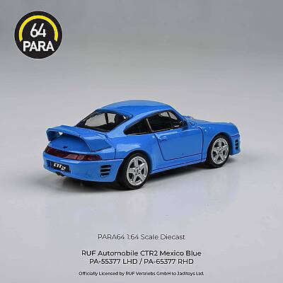 Para64 Porsche RUF 1995 CTR2 Mexico Blue PA-55377 - 4