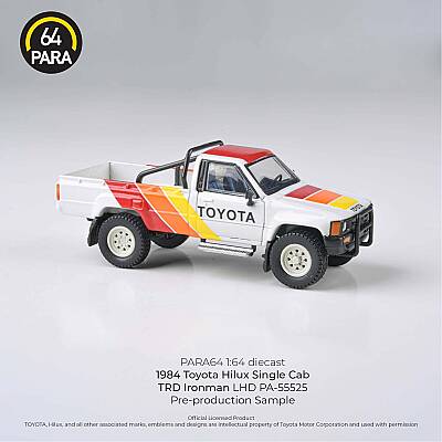 Para64 Toyota 1984 Hilux Single Cab TRD ironman Lhd PA-55525 - 2